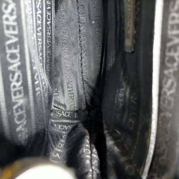 VERSACE BackPack Bag Black Leather mon-319-091525 - Picture 13 of 16